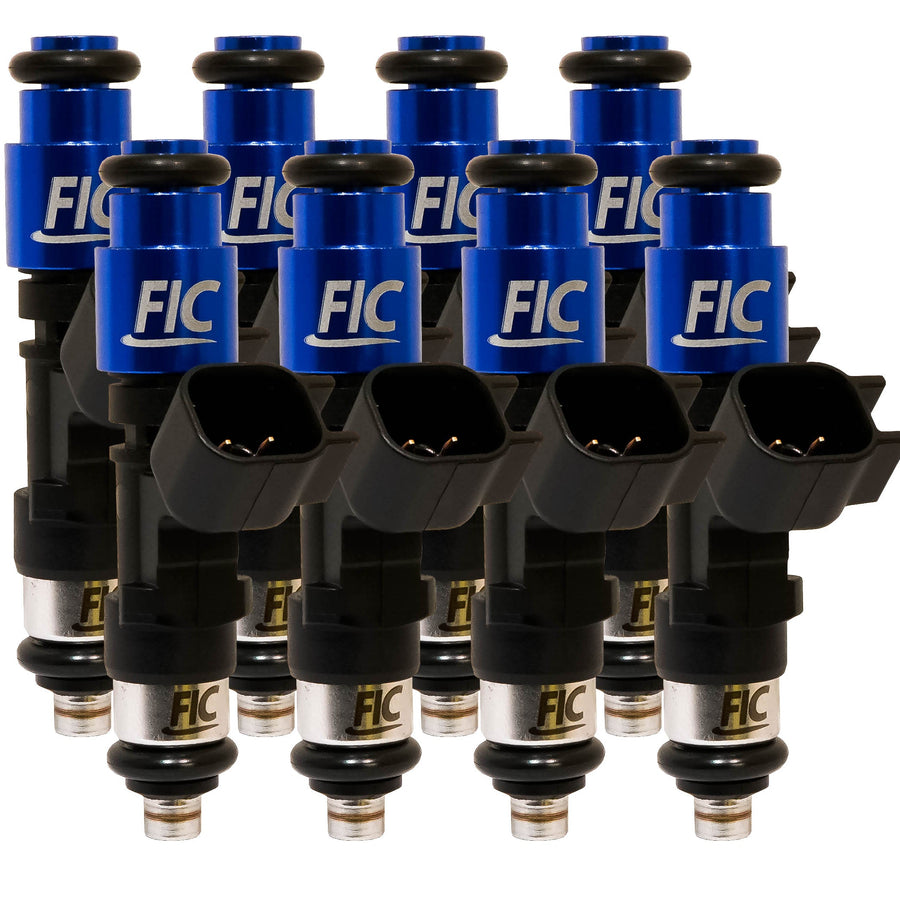 650cc (72 lbs/hr at OE 58 PSI fuel pressure) FIC Fuel Injector Clinic Injector Set for Dodge 5.2L (2000-2001), 5.9L (2000-2003), 4.7L (2002-2007), 6.4L (2014 - present) (High-Z)(IS155-0650H)