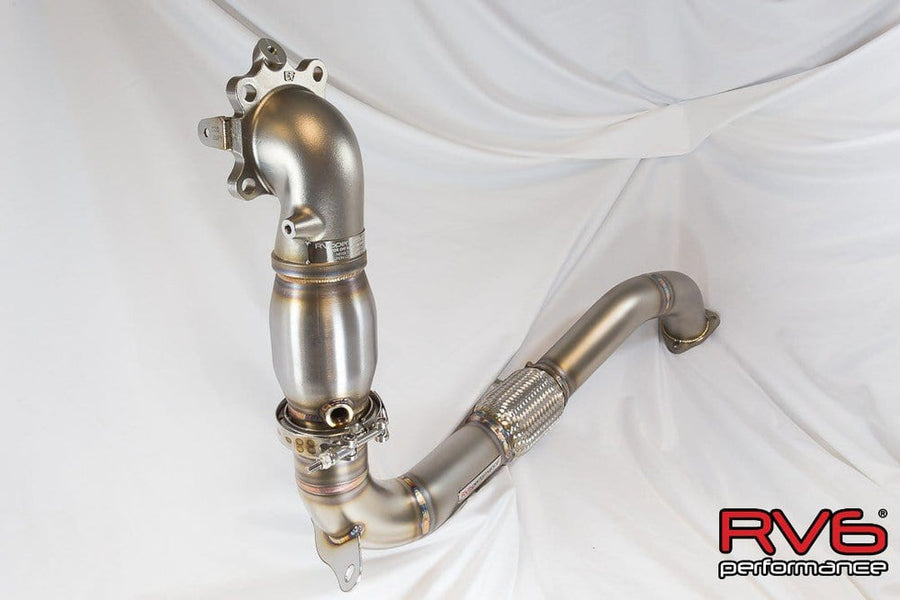 RV6 Catted Downpipe & Front Pipe Combo for 16+ Civic 1.5T