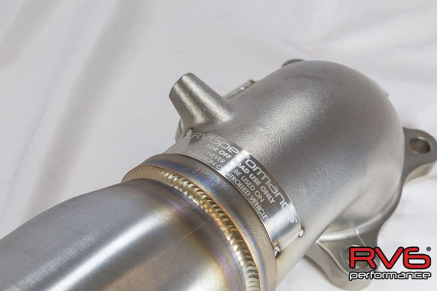 RV6 Catted Downpipe & Front Pipe Combo for 16+ Civic 1.5T