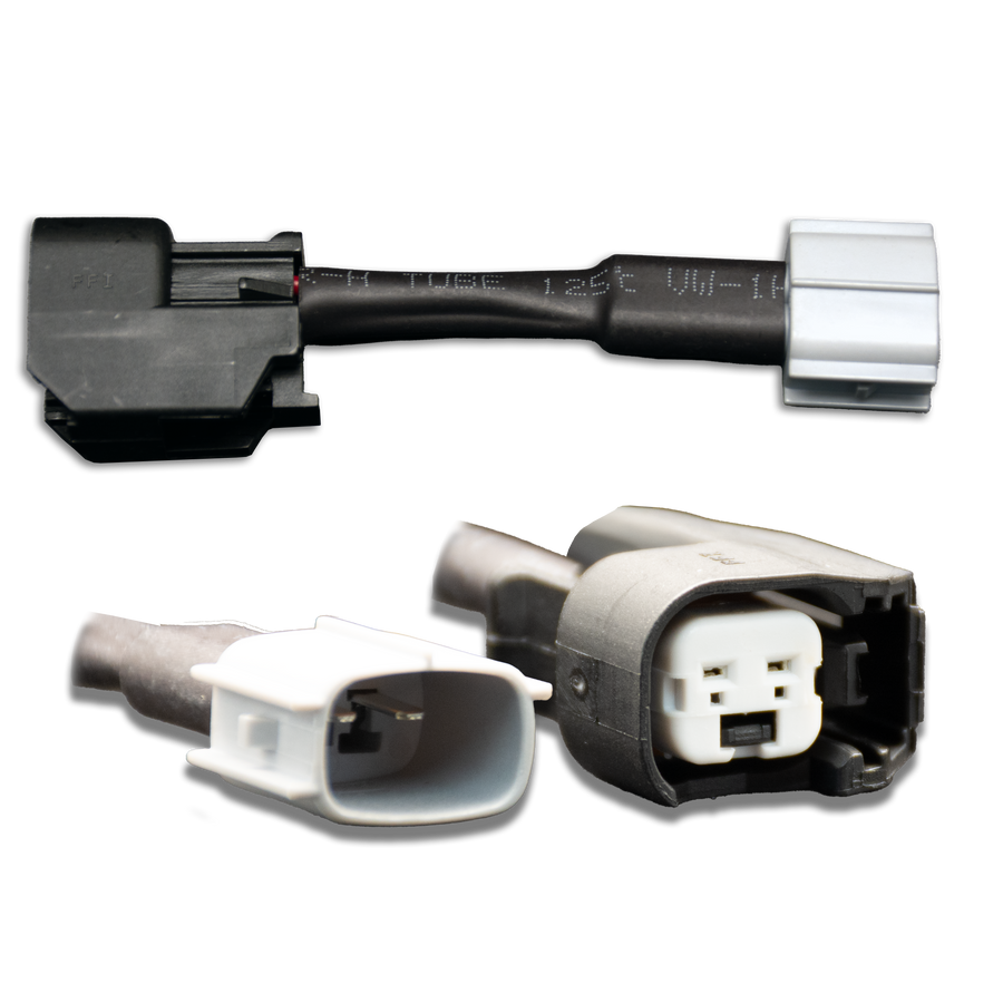 Set of 4 US Car/EV6 (female) to Toyota (male) injector plug adaptors (padputot4)