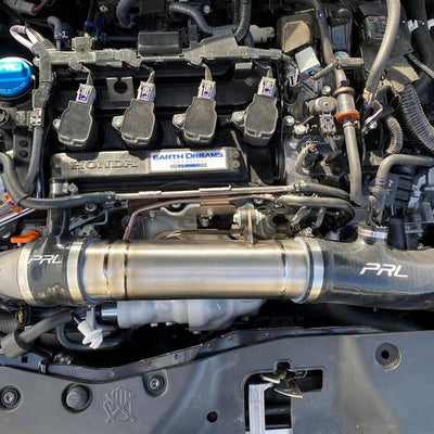 PRL Titanium or Carbon Fiber Turbocharger Inlet Pipe Kit for 2016+ Honda Civic / 2017+ Honda CR-V 1.5T [FC1/FC3/FK7]
